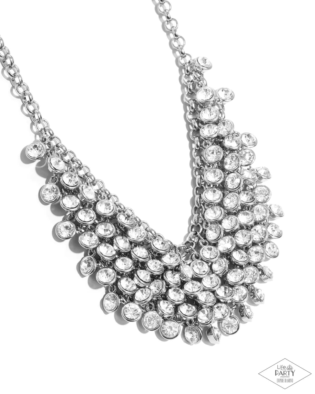 The Shannon White Gem Life Of The Party Empire Diamond Encore ZI Necklace
