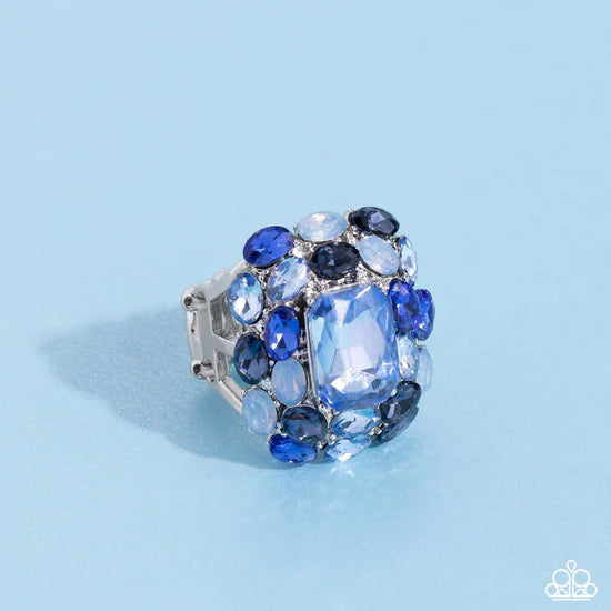 Perfectly Park Avenue - Blue ♥ Ring