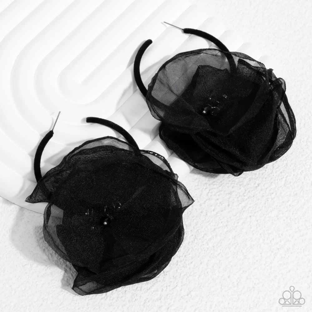 Passionate Promenade - Black ♥ Earrings