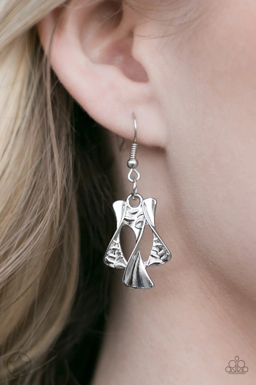 ♥ The Sands of Time - Silver ♥ Necklace