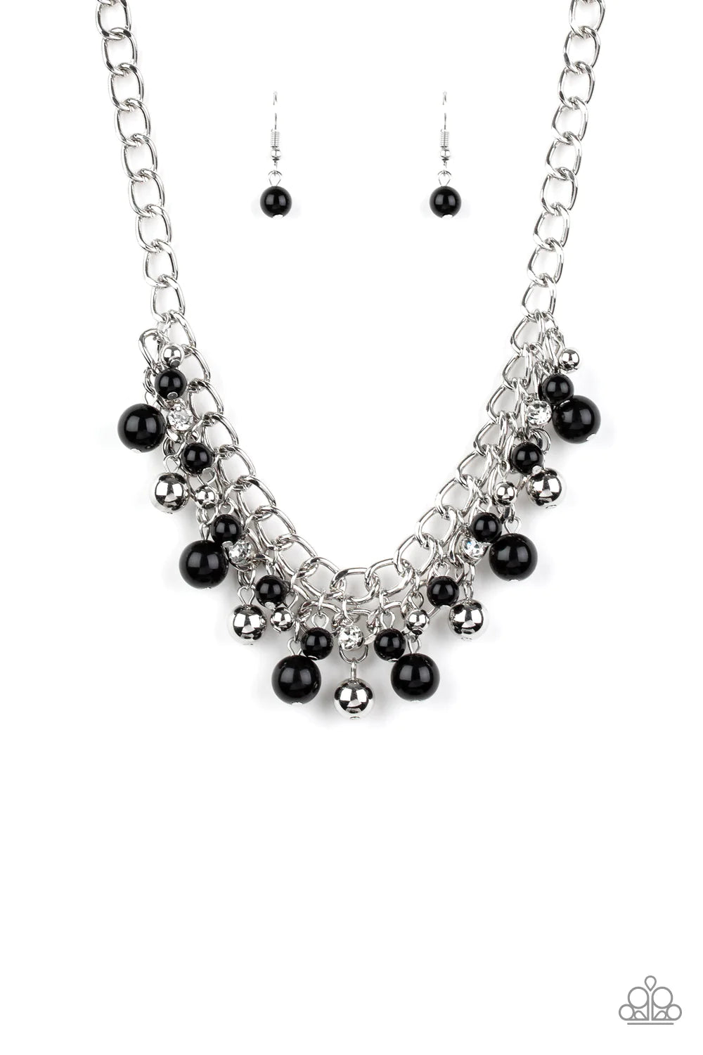The Bride To BEAD - Black ♥ Necklace