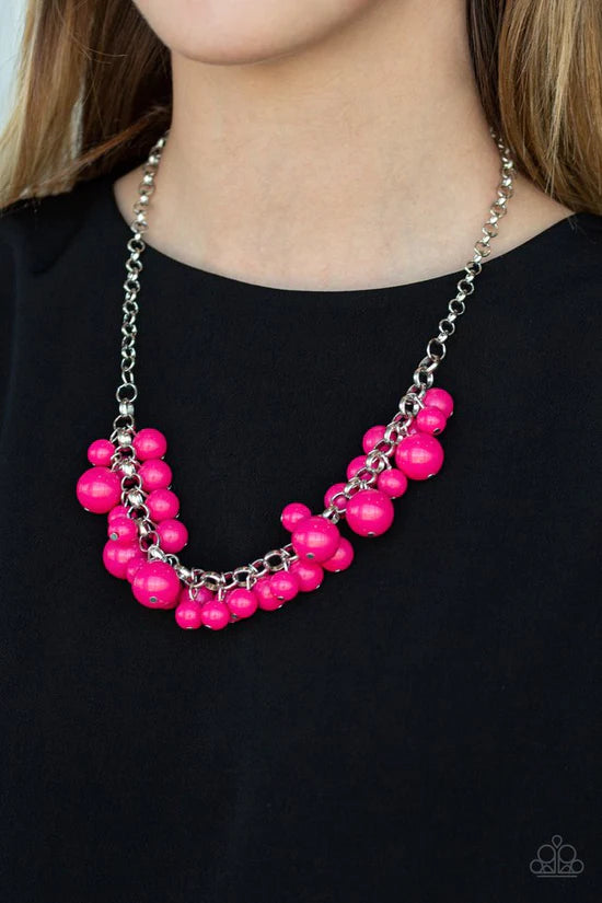 Walk This BROADWAY - Pink ♥ Necklace
