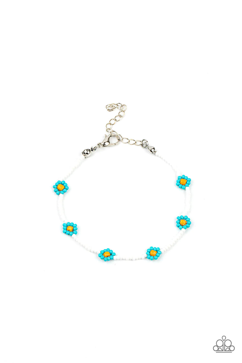 ♥ Camp Flower Power - Blue ♥ Bracelet