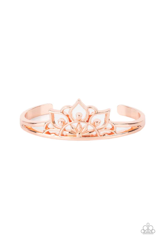 Mandala Mindfulness - Copper ♥ Bracelet