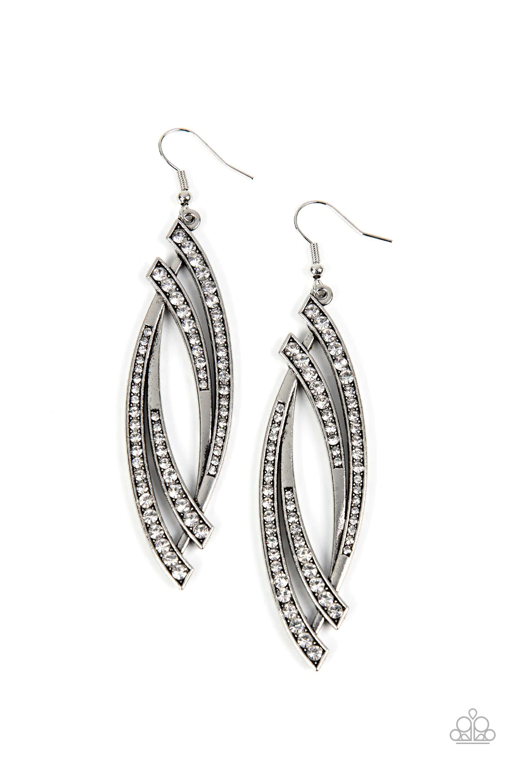 Twinkle for Two - White ♥ Earrings
