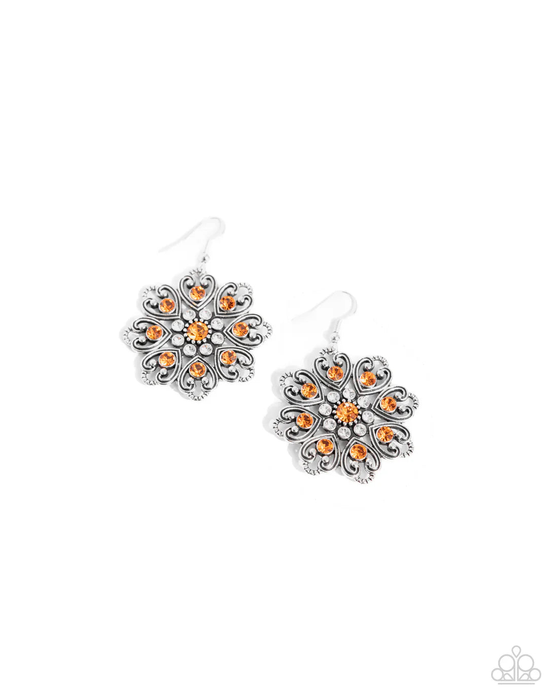 Garden of Love - Orange ♥ Earrings