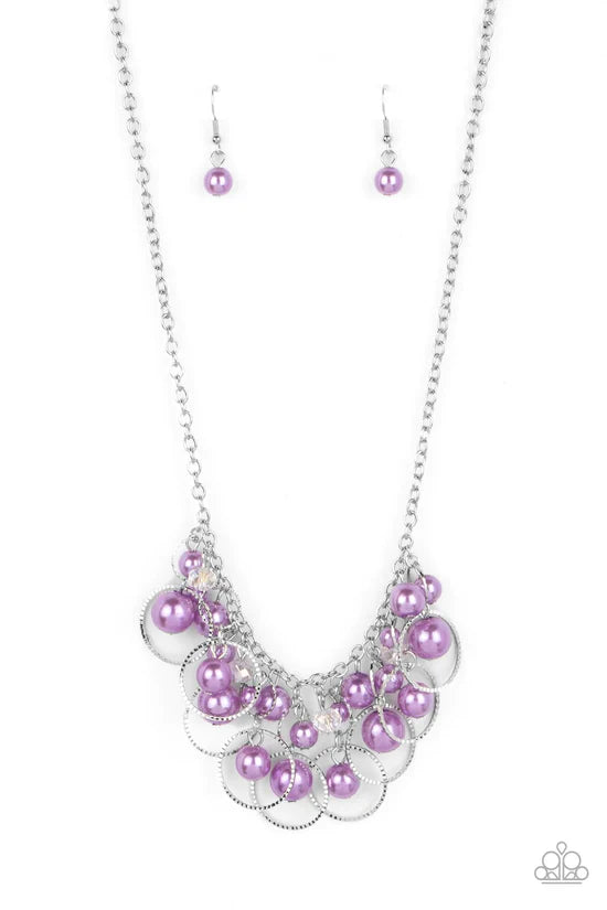 Ballroom Bliss - Purple ♥ Necklace