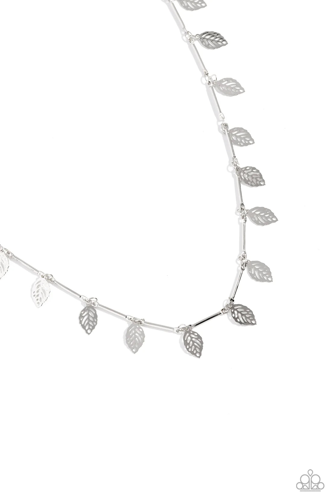 LEAF a Light On - Silver ♥ Necklace