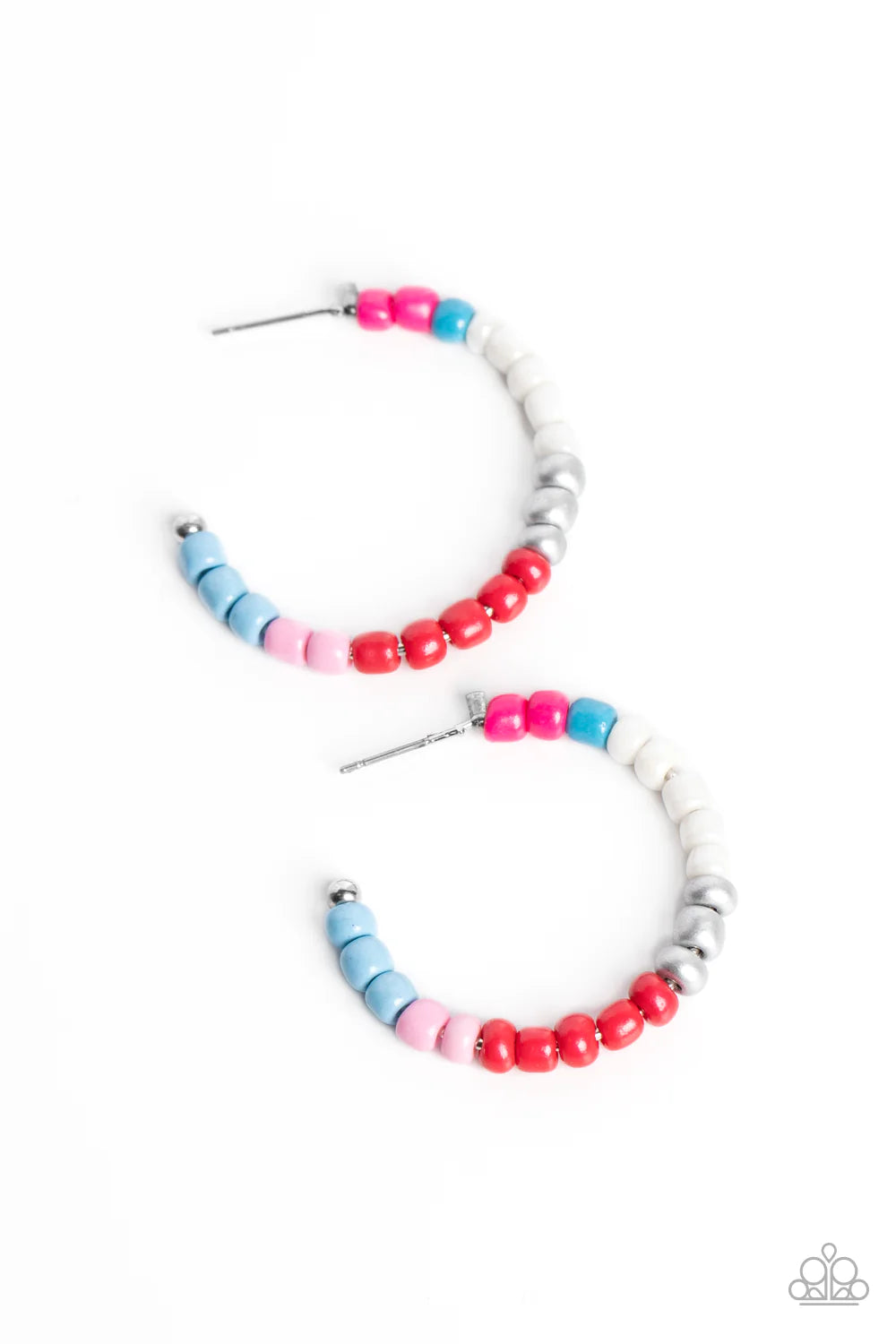 Multicolored Mambo - Pink Multi ♥ Earrings