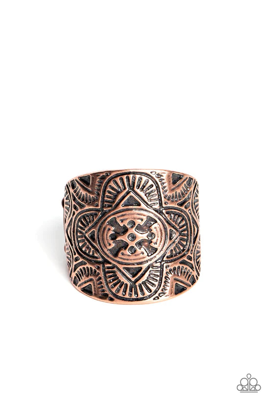 Argentine Arches - Copper ♥ Ring