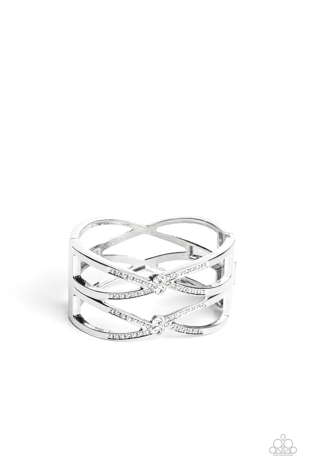 ♥ Entrancing Etiquette - White ♥ Bracelet