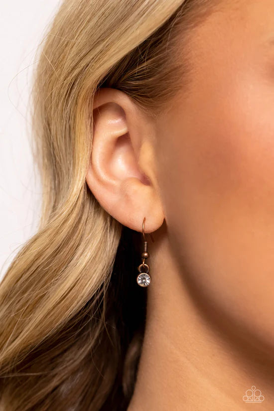 Lunar Lineup - Copper ♥ Necklace