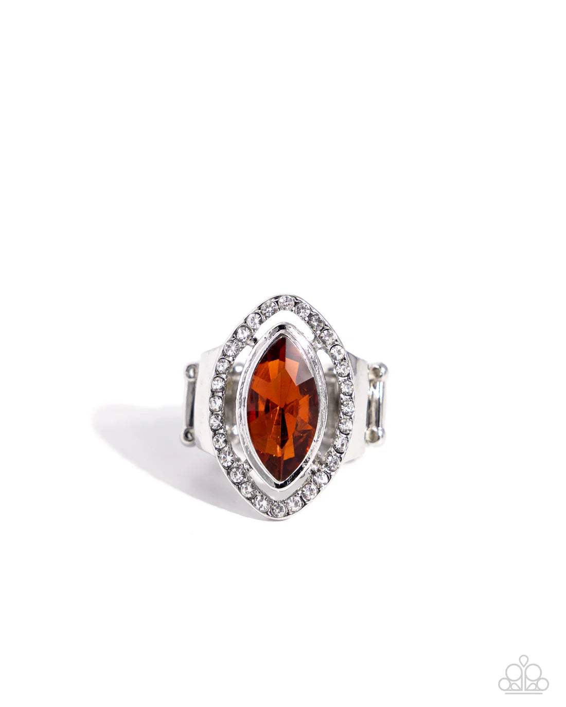 Marquise Majesty - Brown ♥ Ring