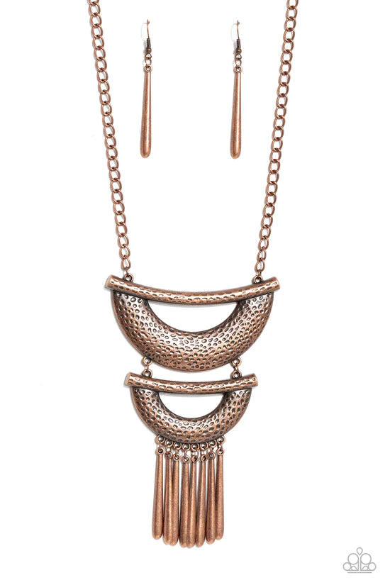 Fringe Festival - Copper ♥ Necklace