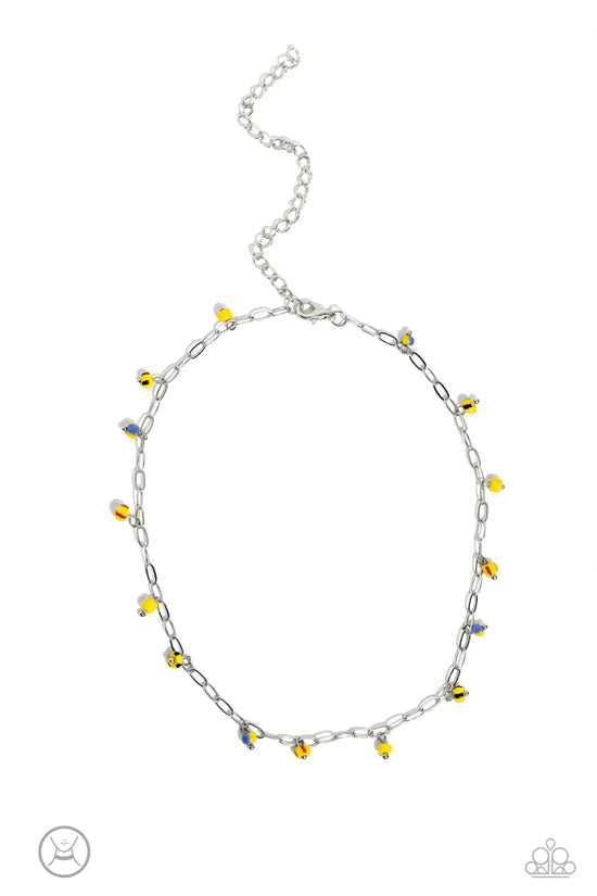 Beach Ball Bliss - Yellow ♥ Necklace