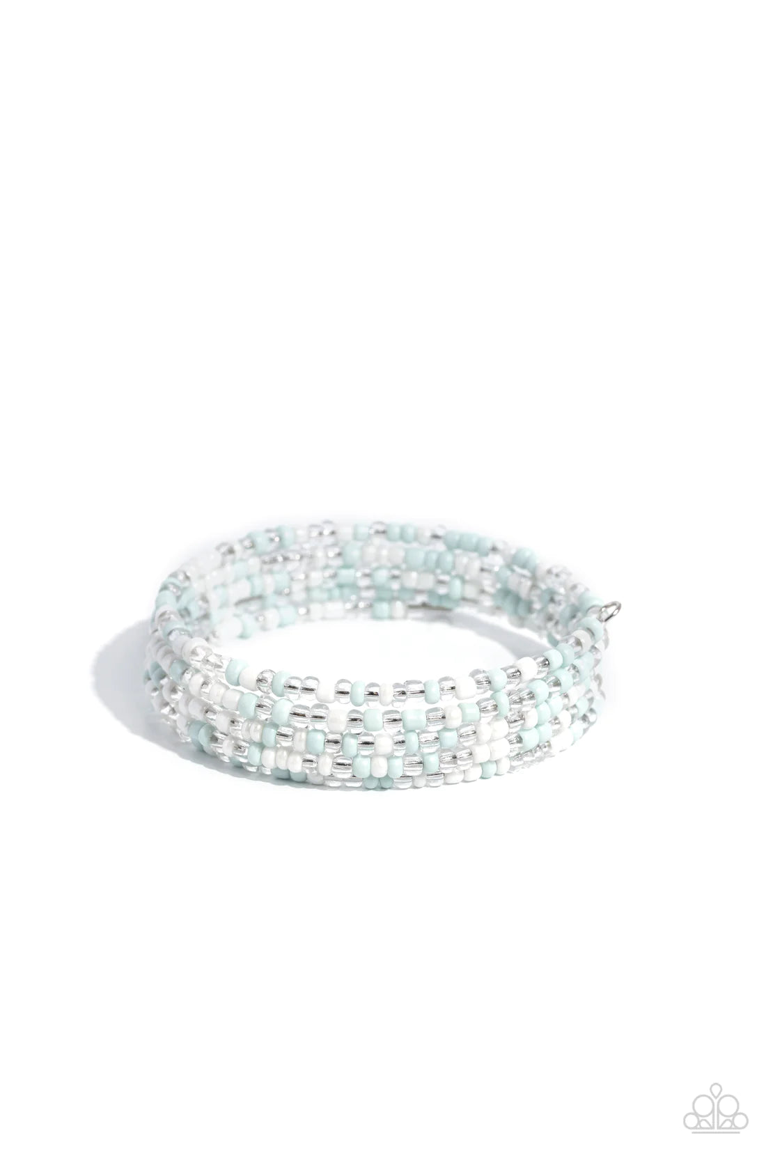 ♥ Coiled Candy - White ♥ Bracelet