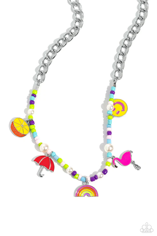 Summer Sentiment - Multi ♥ Necklace