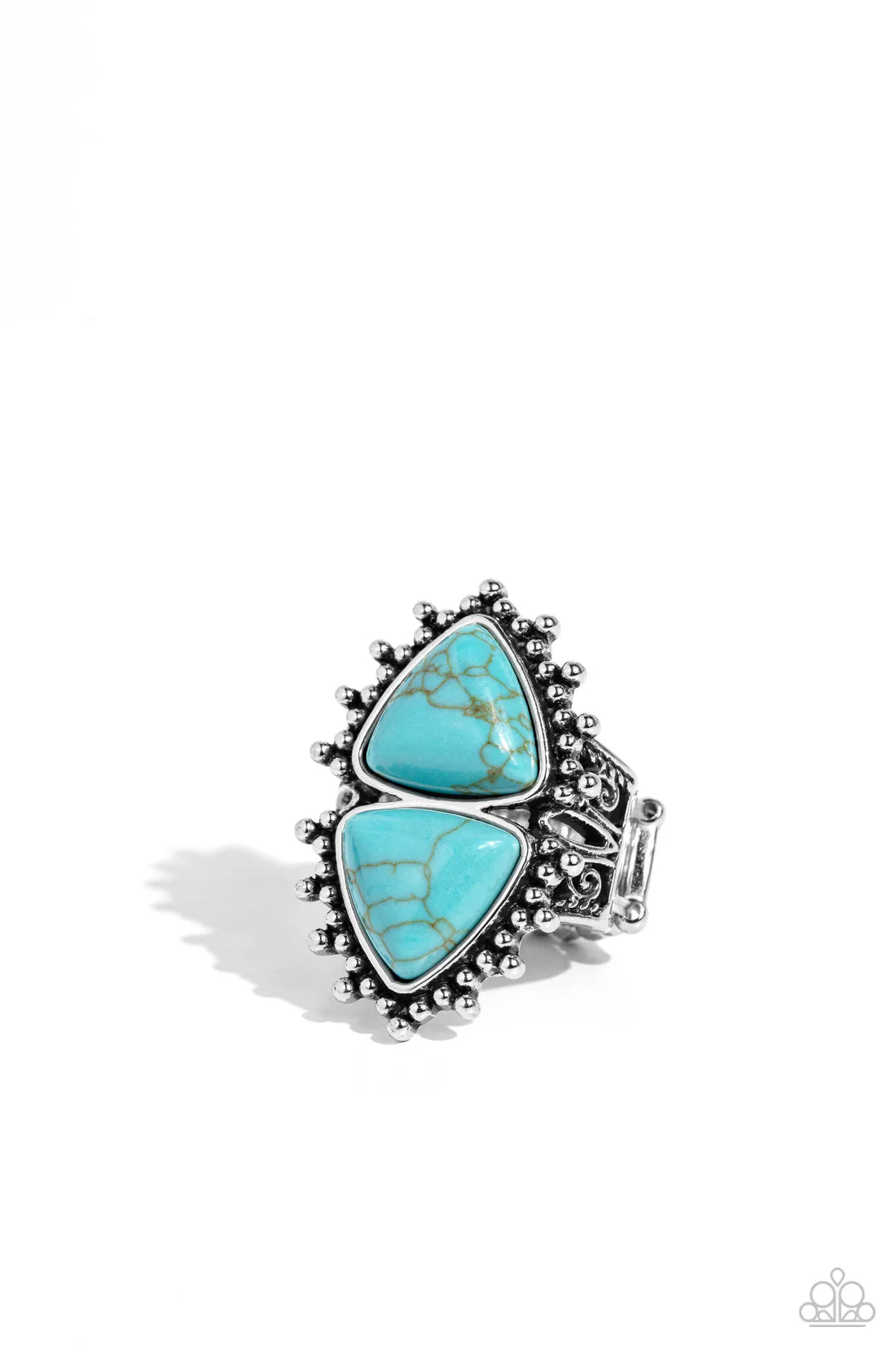 Indigenously Inverted - Blue ♥ Ring