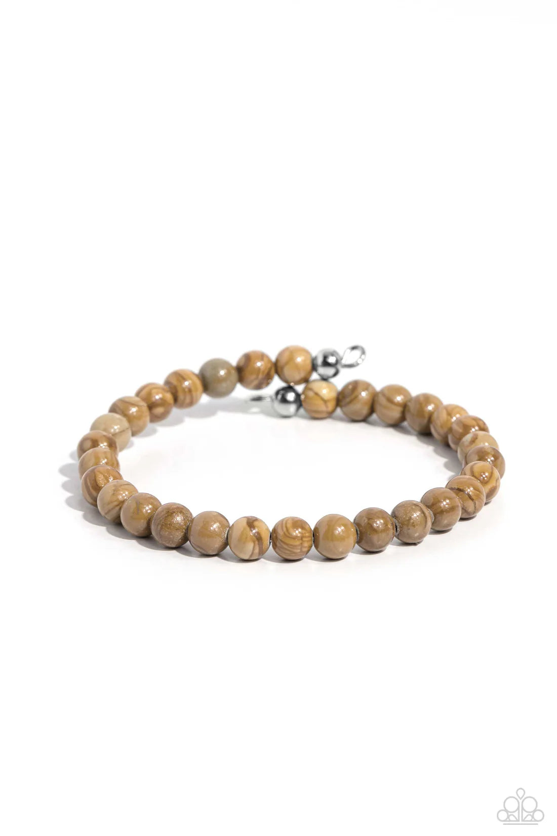 Sinuous Stones - Brown ♥ Bracelet