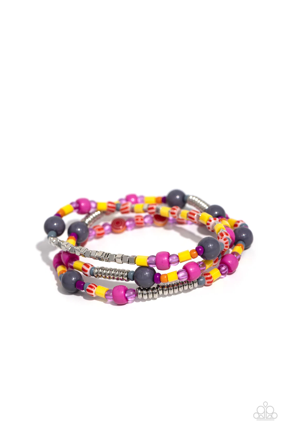 ♥ Confident Collision - Silver ♥ Bracelet