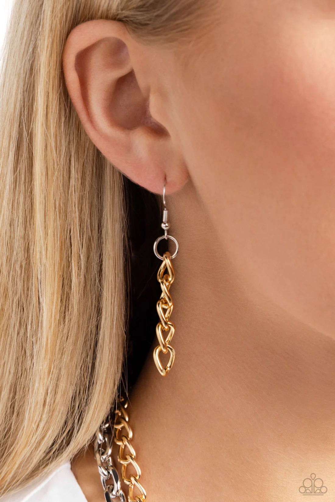 Industrial Improv - Silver ♥ Necklace