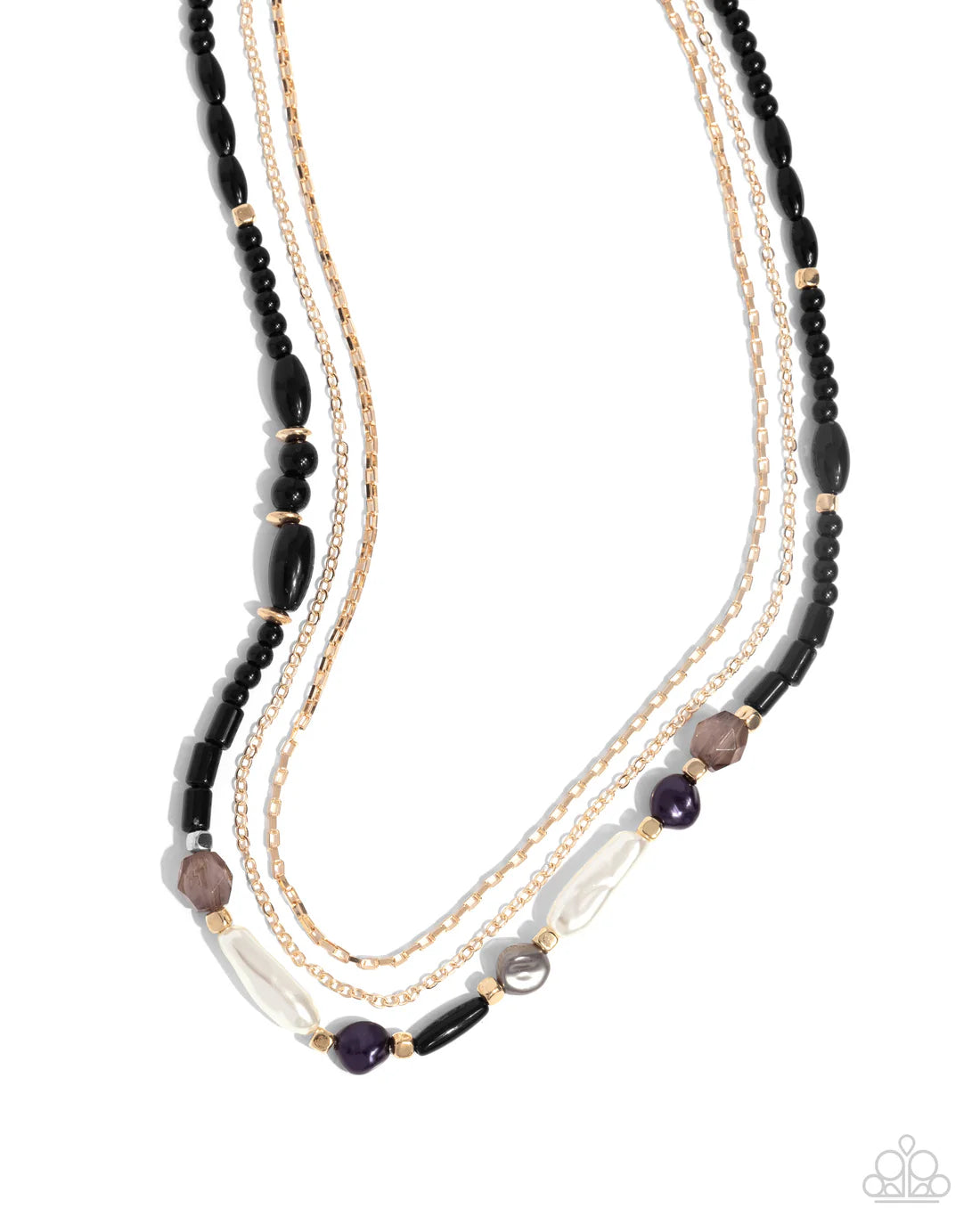 Basic Beading - Black ♥ Necklace