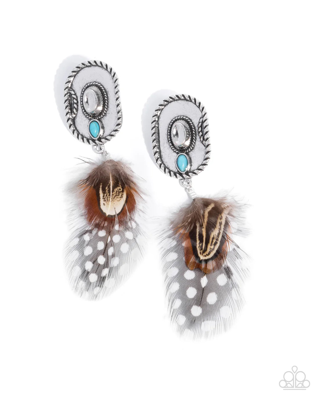 Feathered Fairy Tale ♥ Post Earrings