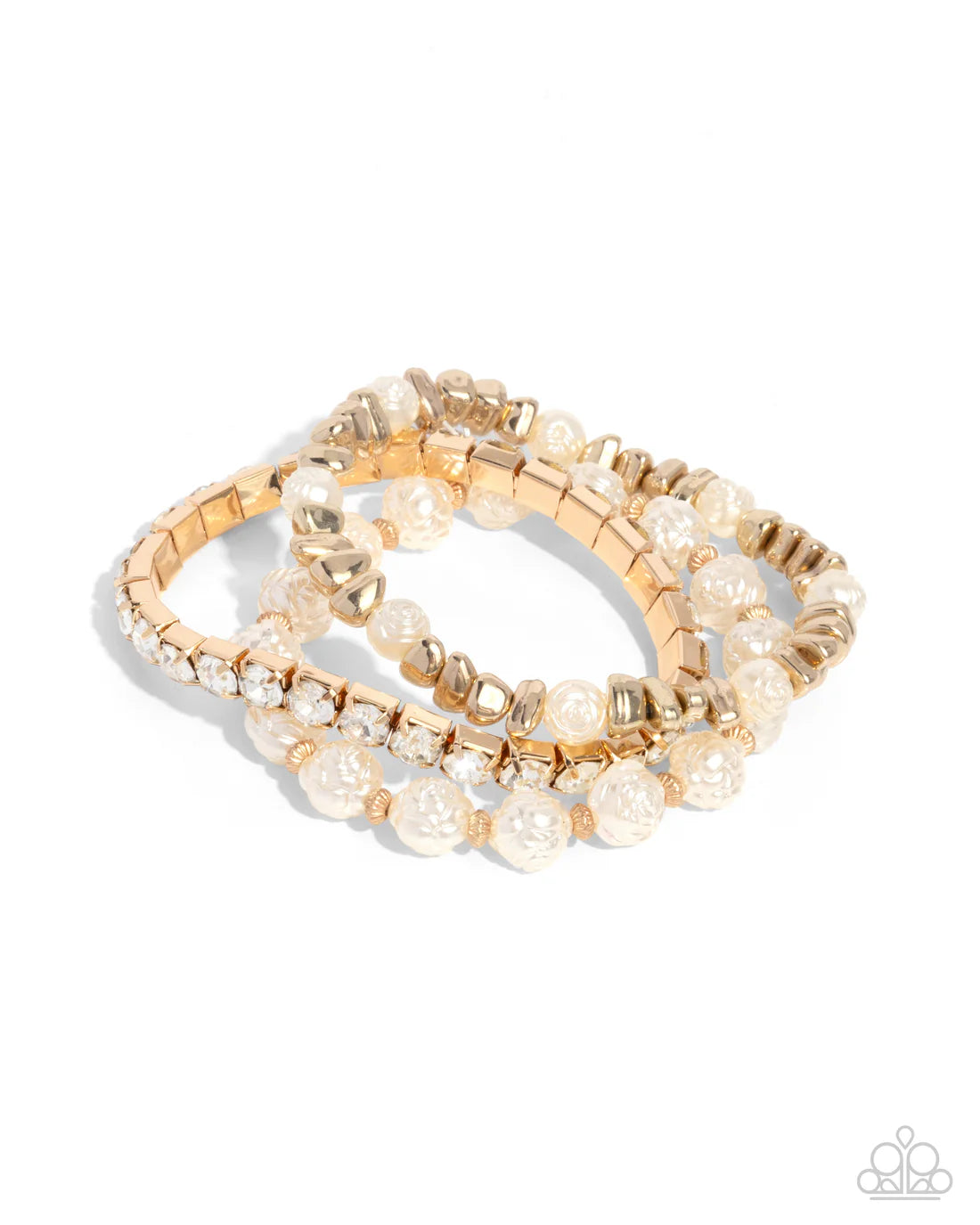 Fair Florals - Gold ♥ Bracelet