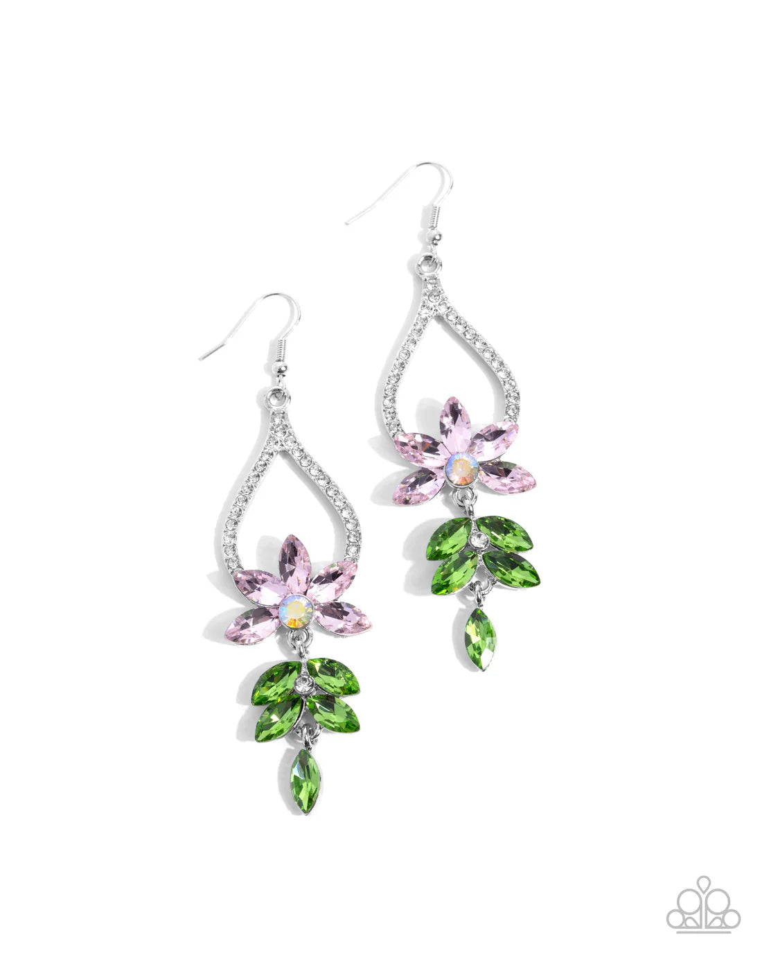 Floral Fuss - Pink ♥ Earrings