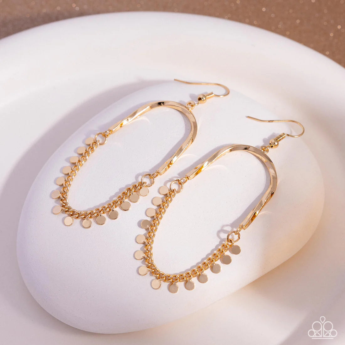 Forever Fringe - Gold ♥ Earrings