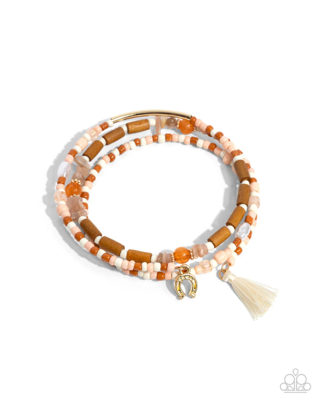 Colored Conversation - Orange ♥ Bracelet