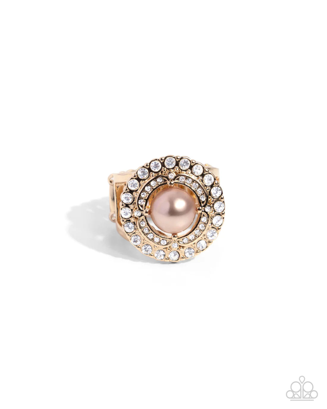 Sneaky Shimmer - Brown ♥ Ring