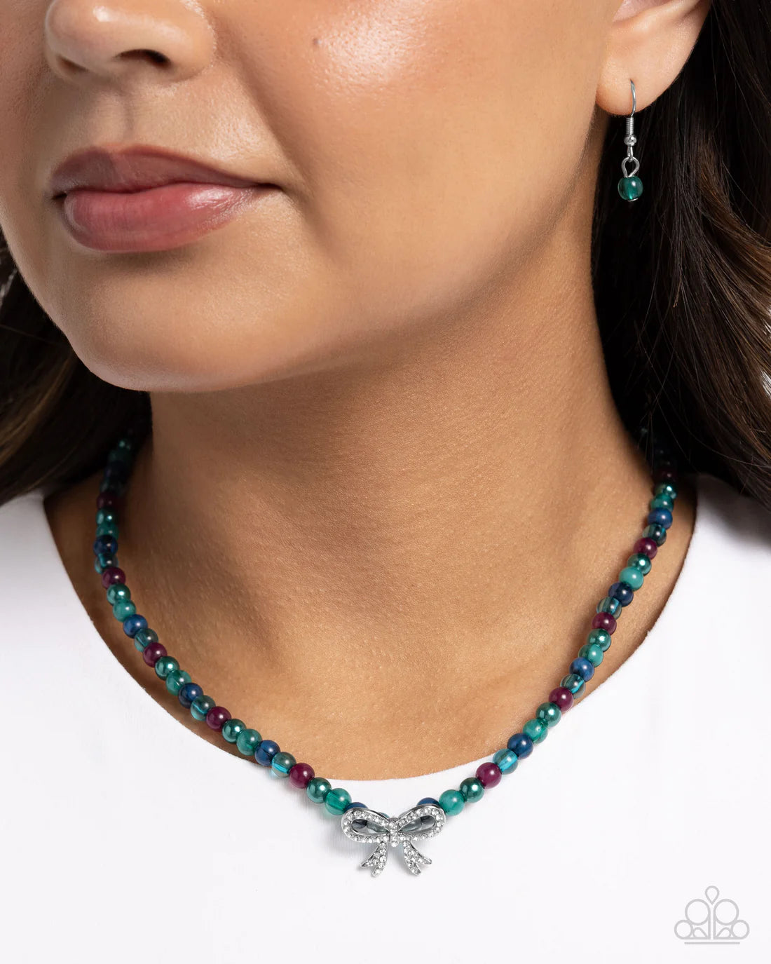 Elegant Empress - Green ♥ Necklace