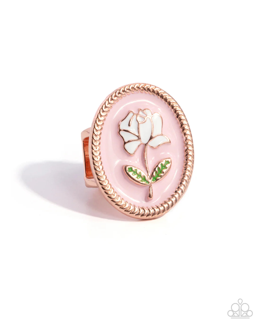 Delicate Dowry - Copper ♥ Ring