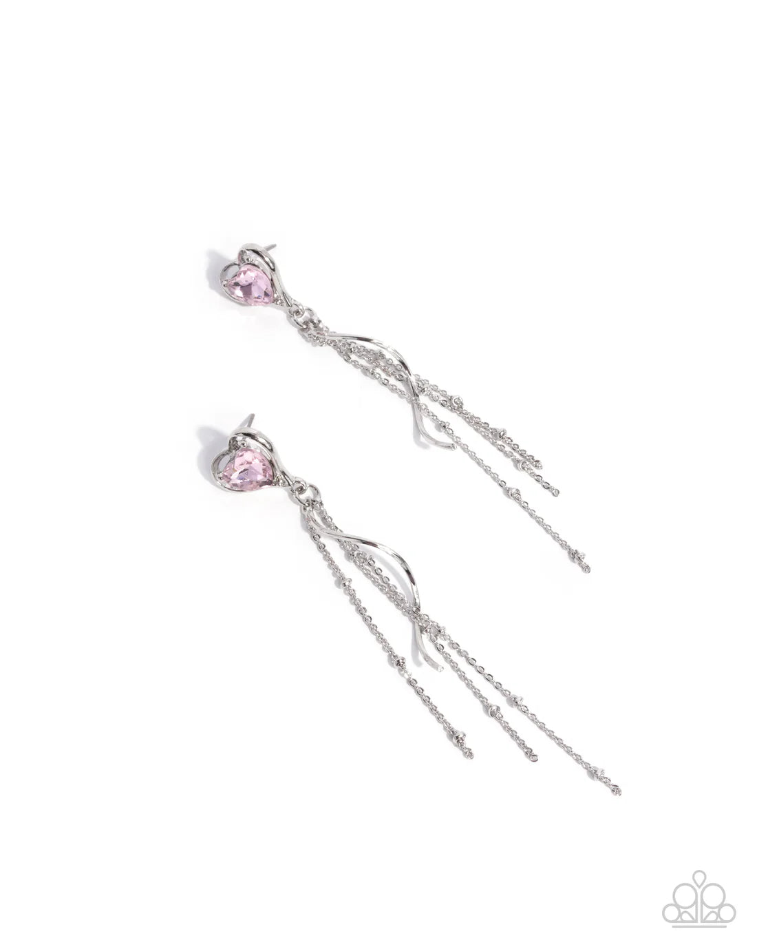 Simply Smitten - Pink ♥ Post Earrings