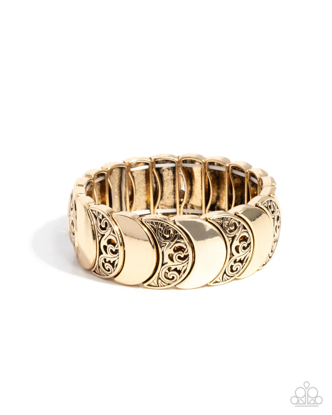 Filigree Flair - Gold ♥ Bracelet