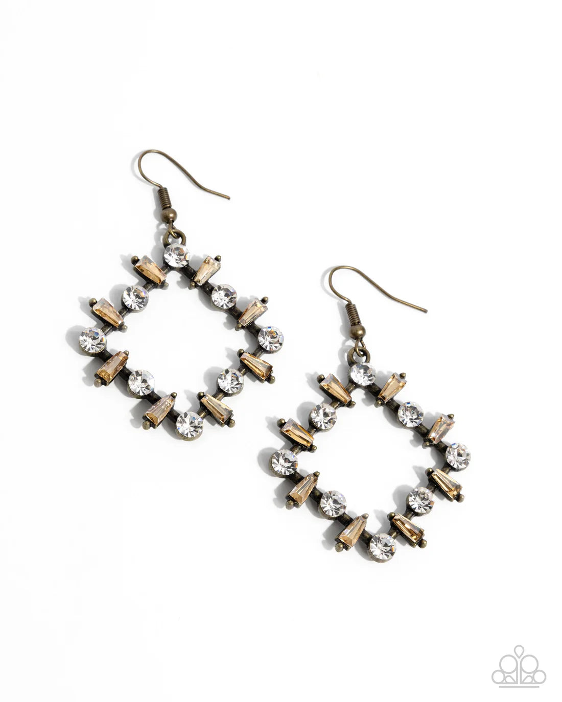 Pampered Promise - Brass ♥ Earrings