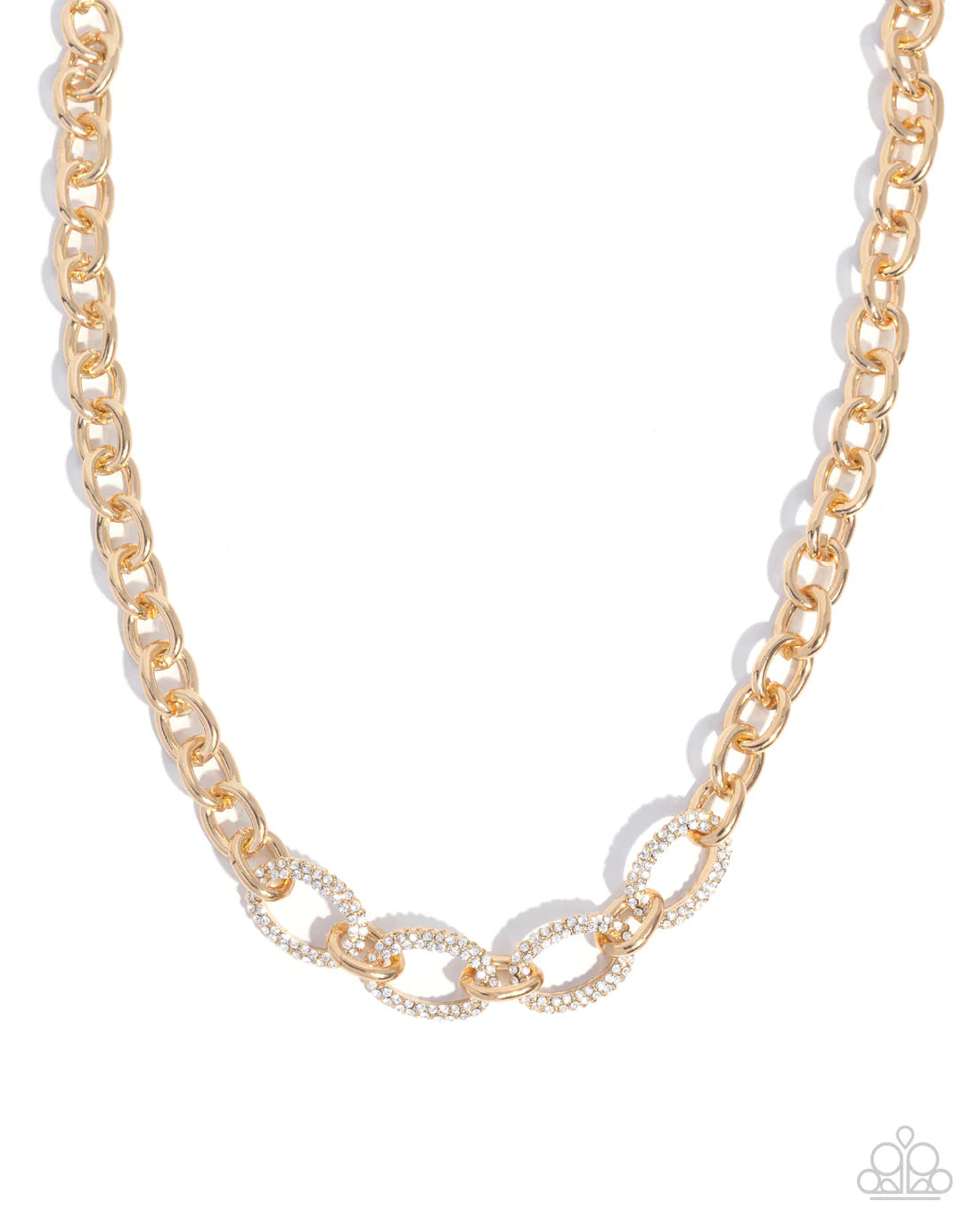 Boogie Bling - Gold ♥ Necklace