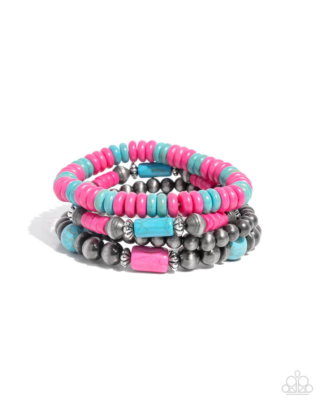 Paparazzi ♥ Adorably Abundant - Pink ♥ Bracelet