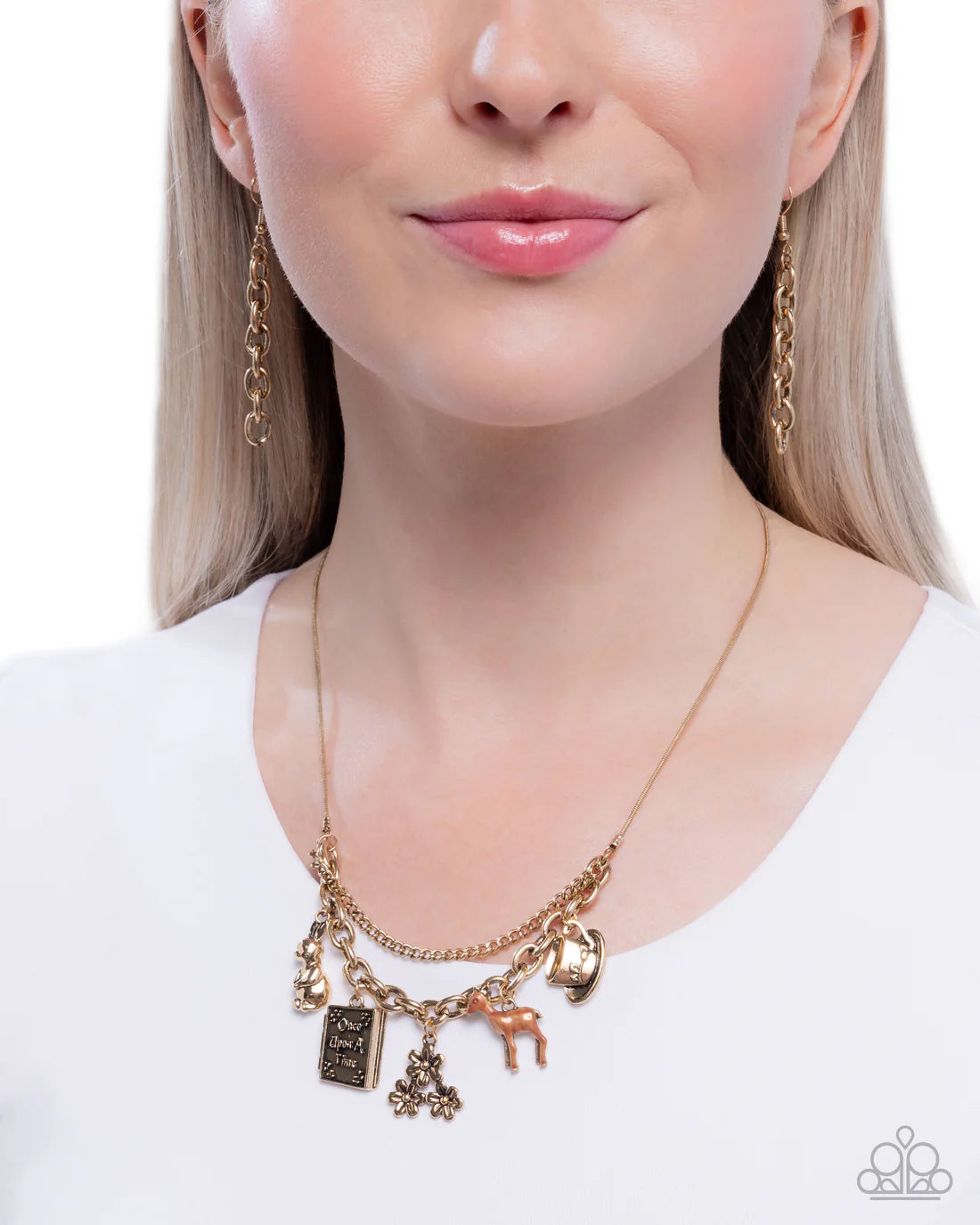 Storybook Setting - Gold ♥ Necklace