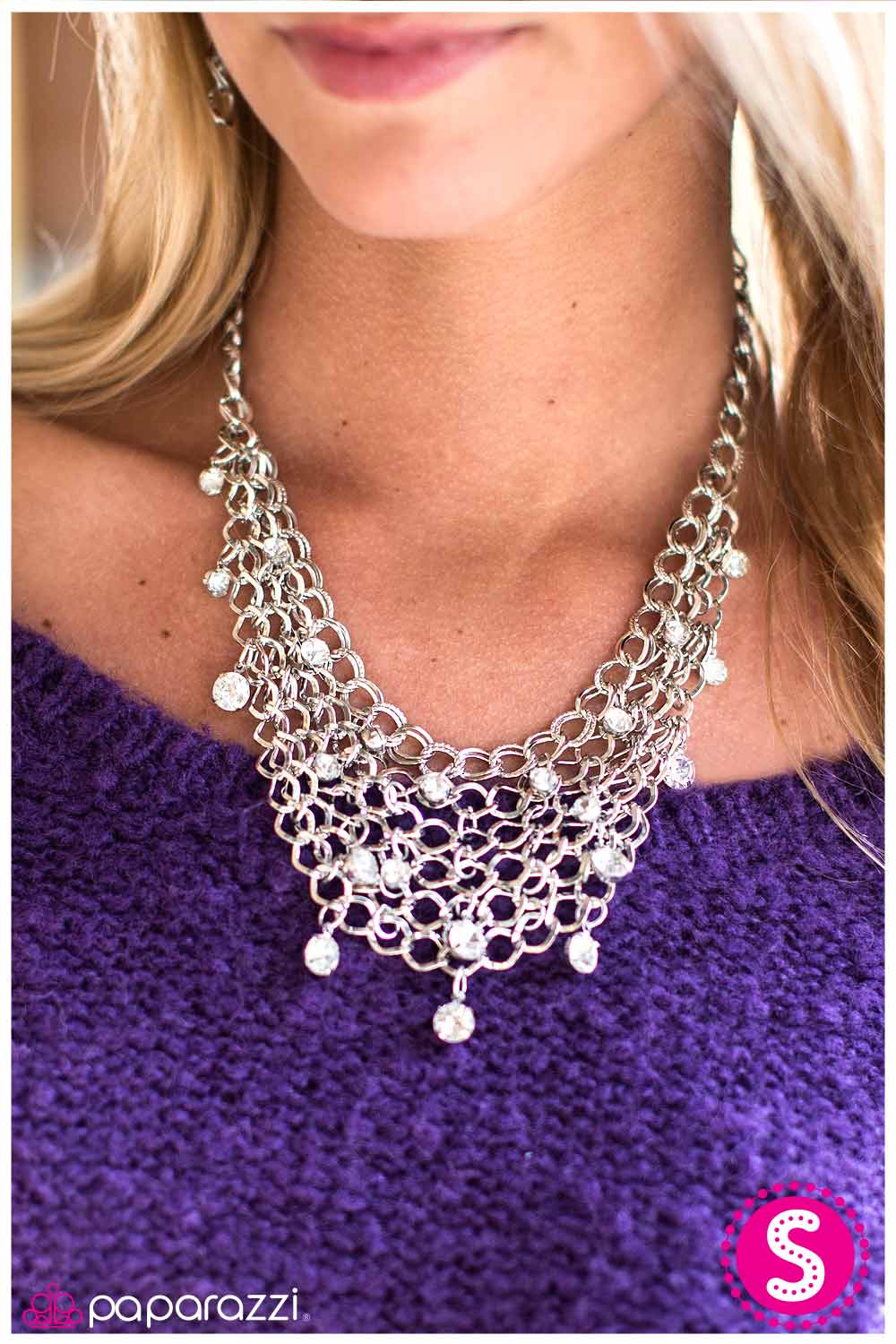 ♥ Fishing for Compliments - Silver ♥ Necklace