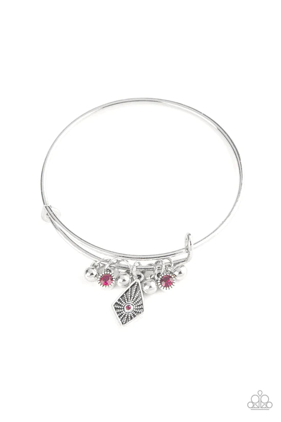 Treasure Charms - Pink ♥ Bracelet
