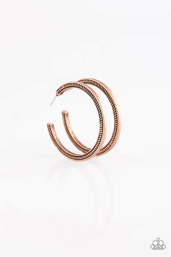 This Is My Tribe - Copper ♥ Earrings