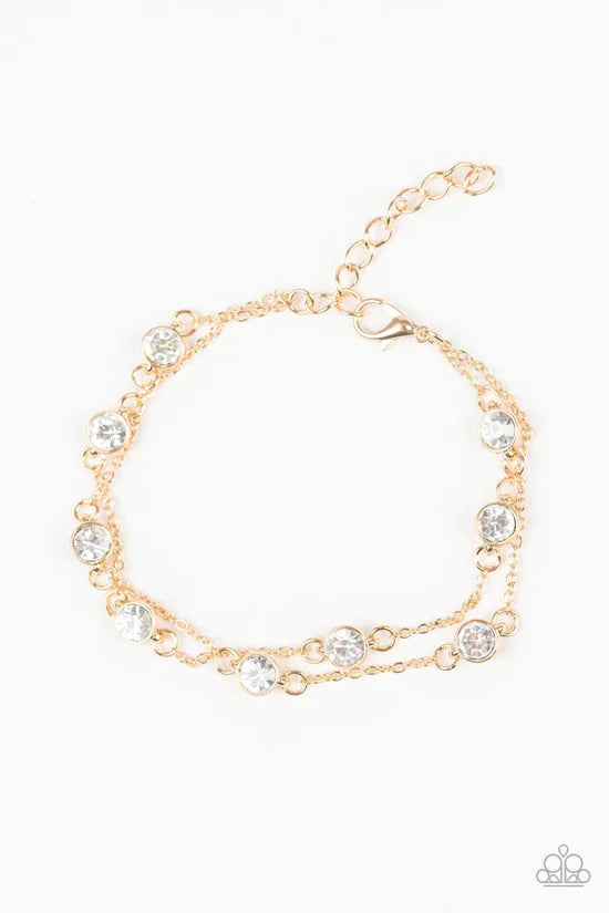 Spotlight Starlight - Gold ♥ Bracelet