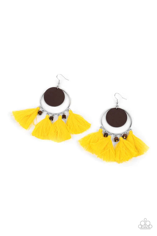 Yacht Bait - Yellow ♥ Earrings