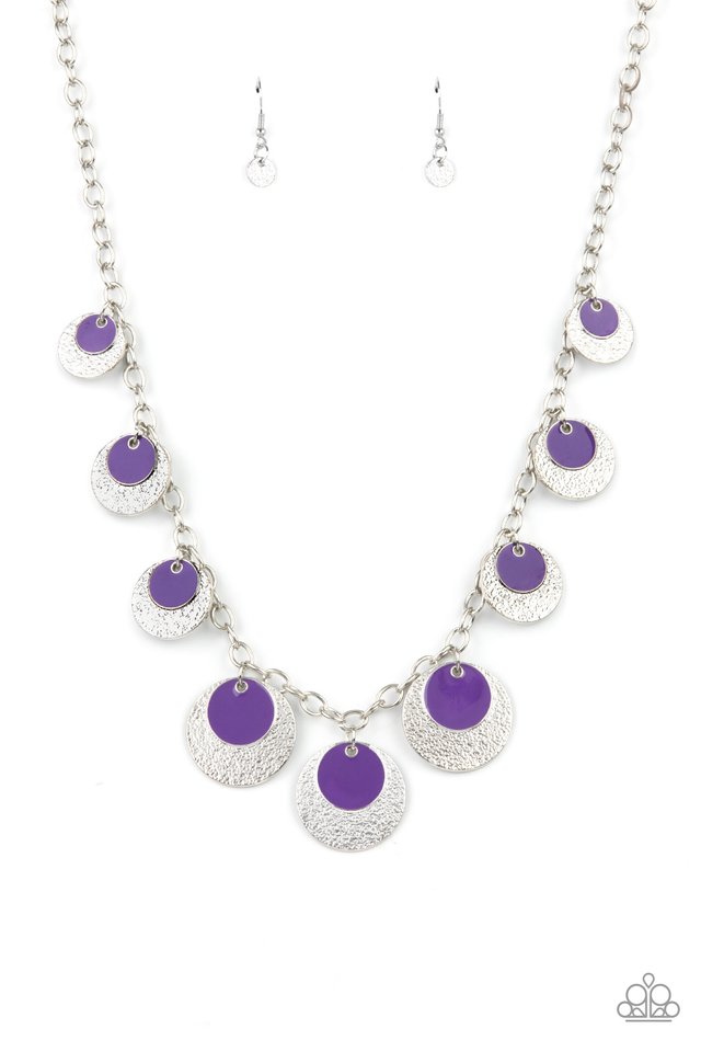 The Cosmos Are Calling - Purple - Necklace