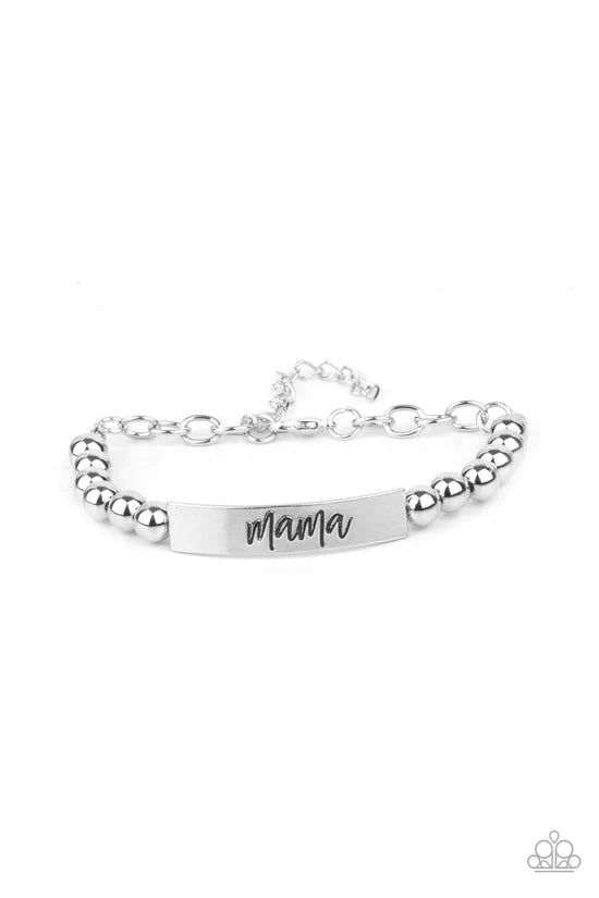 Mom Squad - Silver ♥ Bracelet