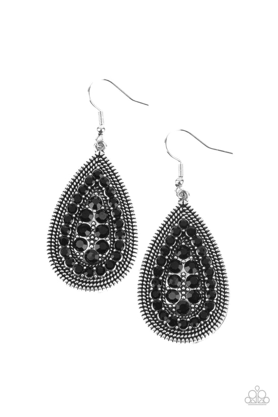 Interstellar Idol - Black ♥ Earrings