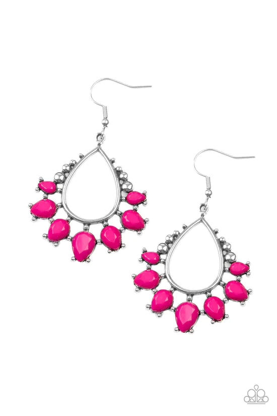 Flamboyant Ferocity - Pink ♥ Earrings