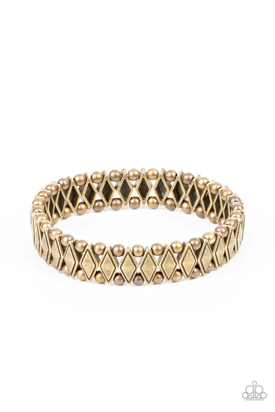 Abstract Advisory - Brass ♥ Bracelet